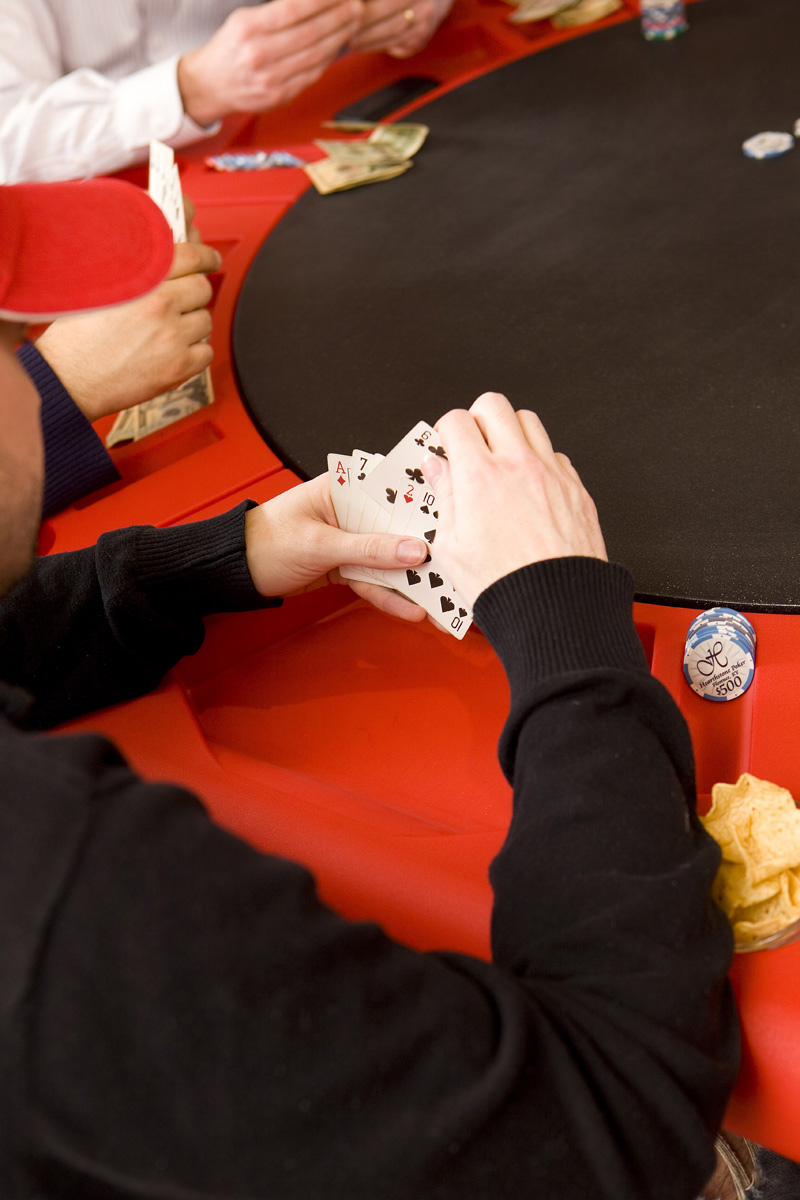 Hi Res Shots of the Lucky 7 Poker Table by Granger Plastics